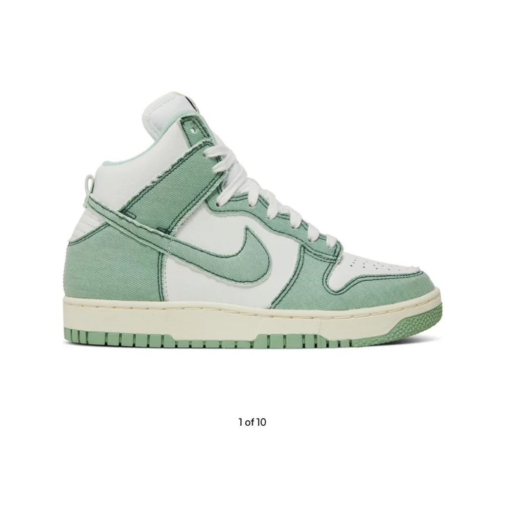 Women’s dunk 1985 green denim